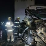 Duas pessoas ficam feridas em acidente na MGC-122, em Capitão Enéas - Foto: Divulgação/CBMMG