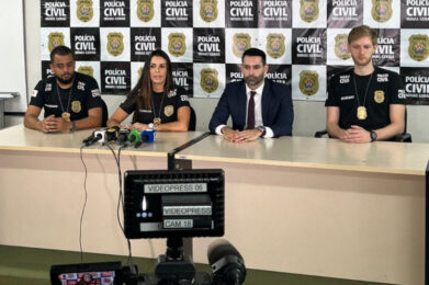 Duas pessoas são presas em flagrante durante operação de combate a exploração sexual infantojuvenil na internet - Foto: Divulgação/PCMG