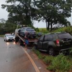 Criança de 7 anos morre após batida frontal na MG-060, em Pequi- Foto: Divulgação/PMRv