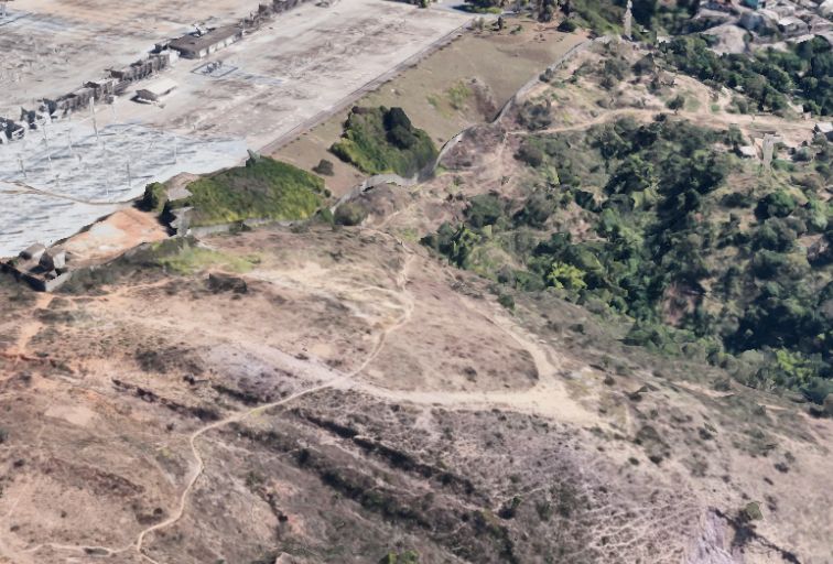 Adolescente de 17 anos é morta e enterrada por traficantes na Vila Cemig, em BH - Foto: Reprodução/Google Earth