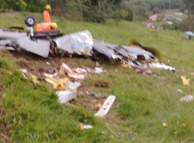 Avião cai e mata 5 pessoas na zona rural de Itapeva - Foto: Reprodução/Redes Sociais