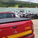 Morre um dos passageiros na queda de helicóptero em Capitólio - Foto: Divulgação/CBMMG