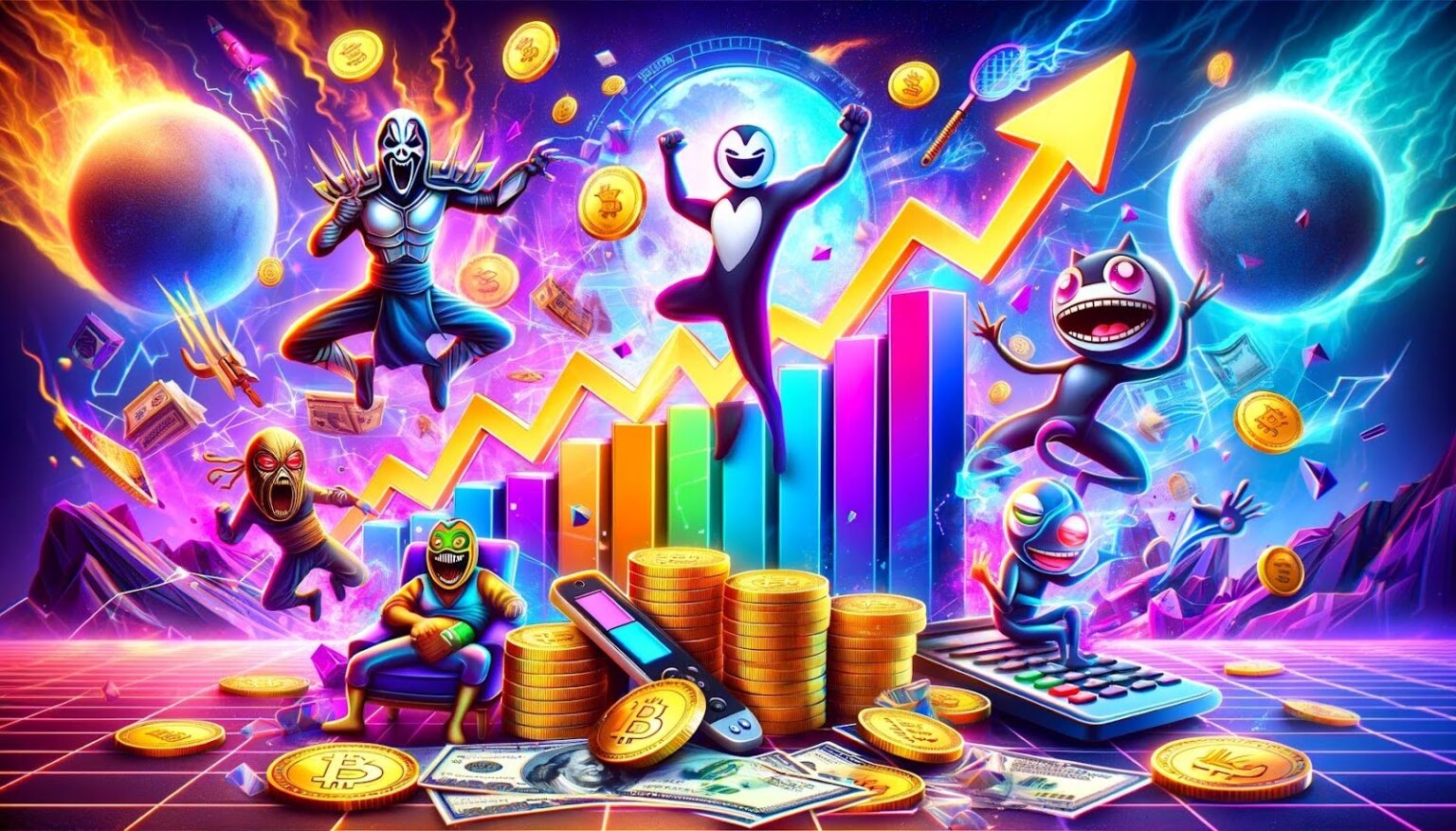 Investidores apostam no conceito de meme coin de jogos jogos