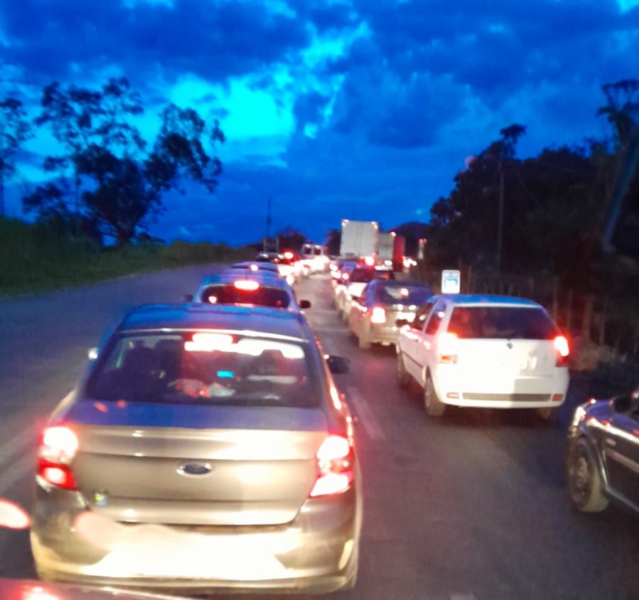 Saiba como está o trânsito na rodovia BR-381 nesta terça-feira (13) - Foto: Reprodução/Redes Sociais