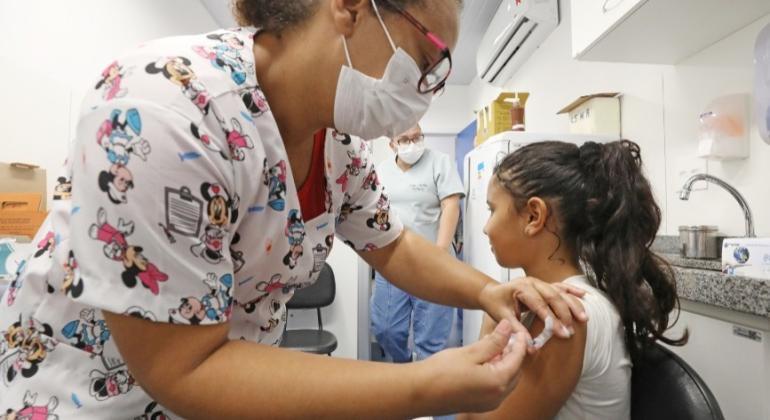 Vacinação contra gripe é ampliada para público infantil em BH; confira os locais - Foto: PBH/Divulgação