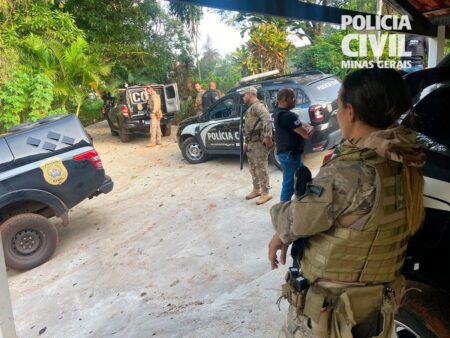 Organização criminosa é alva de operação em Minas Gerais - Foto: Divulgação/PCMG