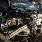 Três professores morrem em acidente grave na BR-267, em Juiz de Fora - Foto: Divulgação/Corpo de Bombeiros