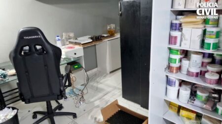 Falso químico que fabricava anabolizantes é preso pela polícia - Foto: Divulgação/PCMG