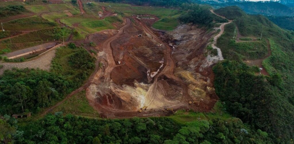 Vale conclui descaracterização de barragem de rejeitos em Macacos, na Grande BH - Foto: Divulgação/Vale