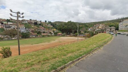 Homem é morto após partida de futebol no Barreiro, em BH - Foto: Reprodução/Google Street View