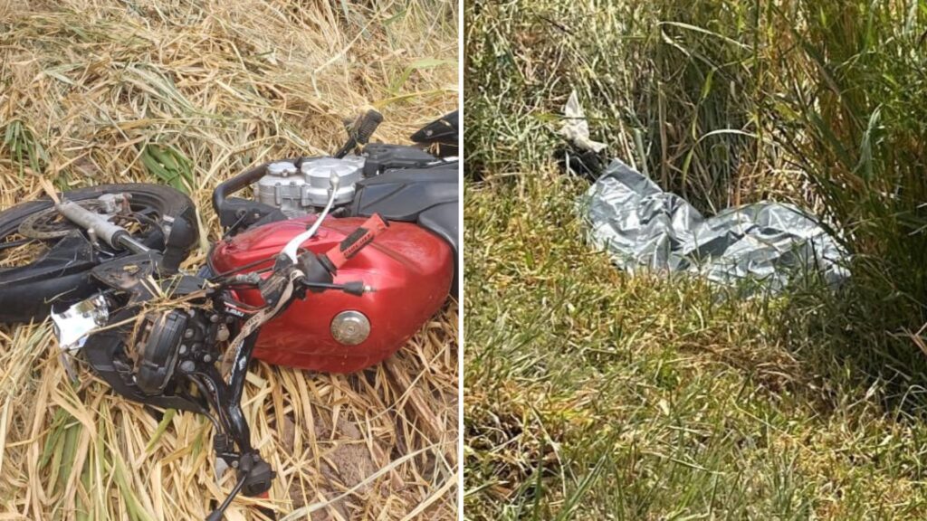 Motociclista morre em acidente grave na BR-040, em João Pinheiro - Foto: Reprodução/Redes Sociais