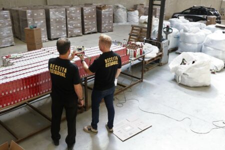 Seis pessoas são presas por esquema de falsificação de sabão em pó na Grande BH - Foto: Divulgação/Receita Estadual