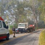Acidente grave entre carro e caminhão deixa três mortos na MG-135, em Antônio Carlos - Foto: Divulgação/CBMMG