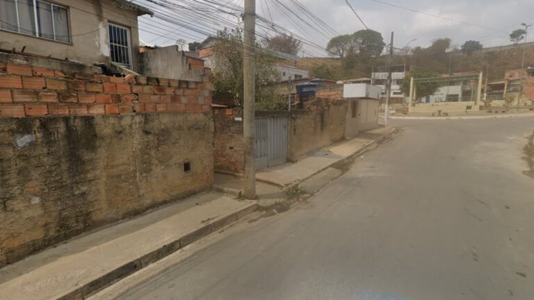 Dois homens são morto a tiros em São José da Lapa, na Grande BH - Foto: Reprodução/Google Street View