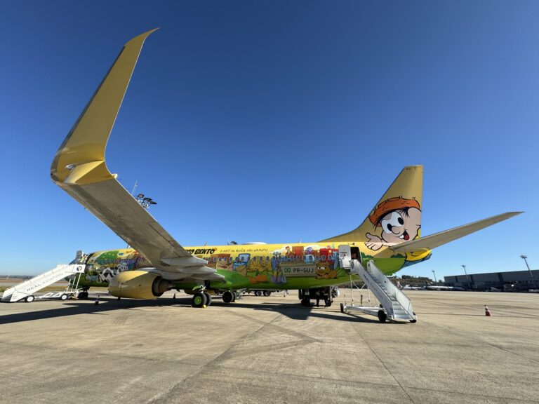 Avião temático do Chico Bento estreia no BH Airport - Foto: BH Airport / Divulgação