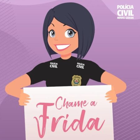 'Chame a Frida': atendente virtual da polícia ajuda mulheres vítimas de violência; saiba como funciona - Foto: Divulgação/PCMG