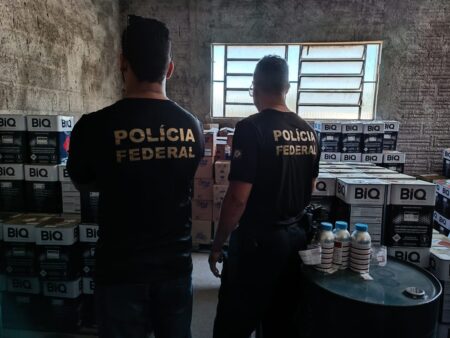 Operação combate desvio de produtos químicos em Divinópolis - Foto: Divulgação/PF