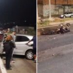 Acidente com carro deixa vítima no Anel Rodoviário, em BH; motorista fugiu do local - Foto: Reprodução/Redes Sociais