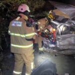 Acidente mata pai, mãe e dois filhos em estrada de MG - Foto: Divulgação/Corpo de Bombeiros