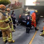 Idosa morre atropelada pelo próprio carro na garagem de prédio em BH - Foto: Divulgação/CBMMG