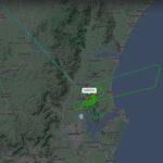 Duas mortes são confirmadas em queda de avião que saiu de MG e caiu em SC - Foto: Flight Radar