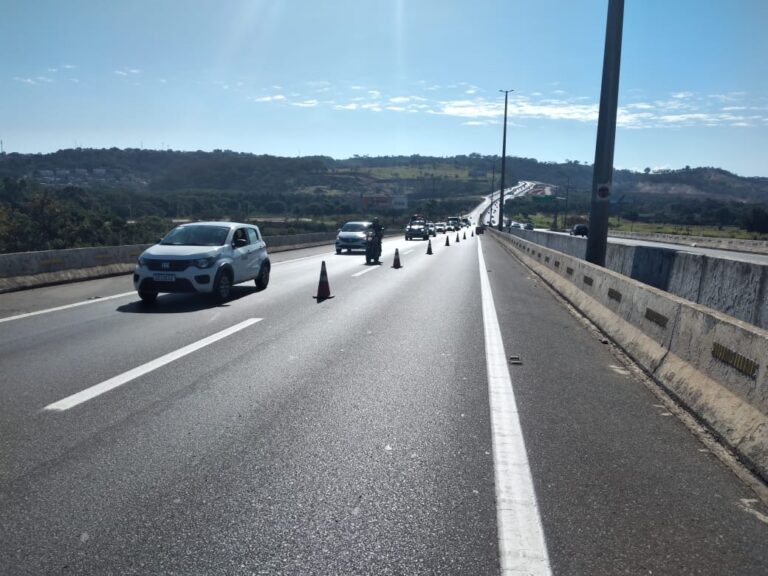 Acessos ao Aeroporto de Confins terão faixas interditadas; veja dias e horários - Foto: DER / Divulgação