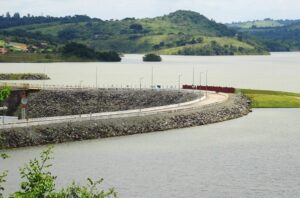 Policial desaparece após barco virar na Represa do Funil, em Lavras - Foto: Divulgação