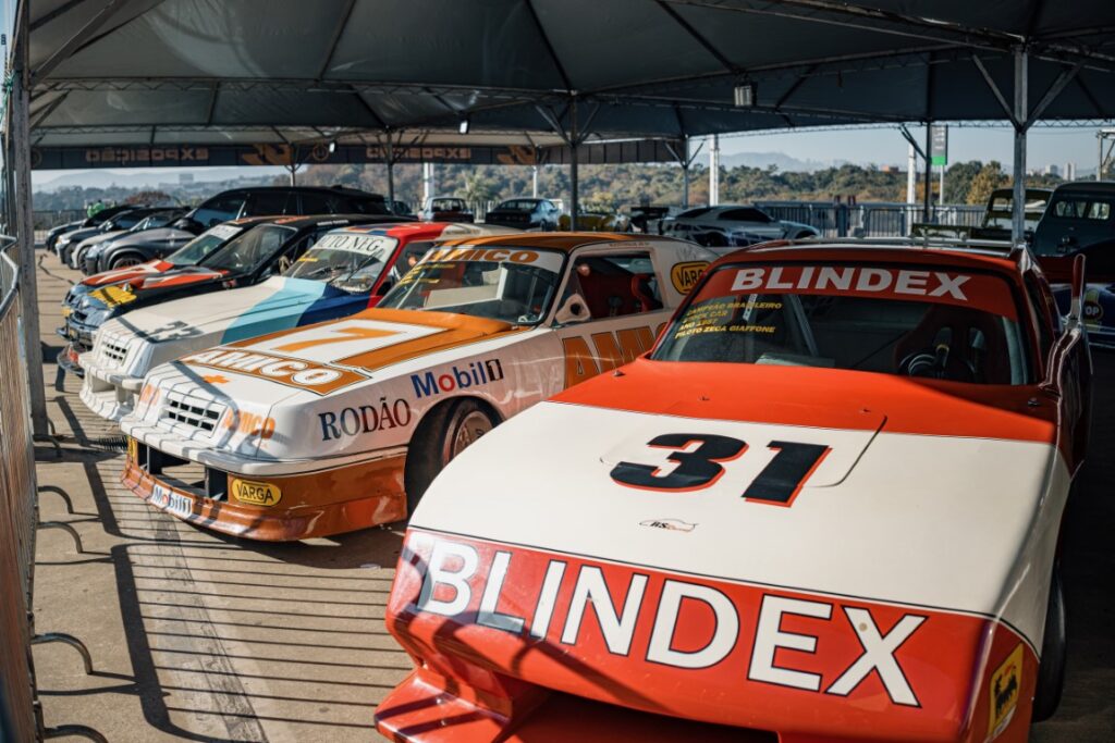 Detalhe do carro com o qual Wilson Fittipaldi Jr. foi vice-campeão em 1991 - Foto: Marcelo Machado de Melo/Stock Car