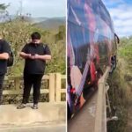 'Livramento', diz César Menotti após sofrer acidente na BR-262, em MG - Foto: Reprodução/Redes Sociais