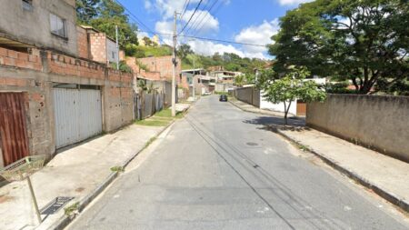 Homem é morto em chá revelação da filha no bairro Jardim Vitória, em BH - Foto: Reprodução/Google Street View