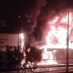 Incêndio atinge prédio de universidade na Avenida Vilarinho, em BH - Foto: Reprodução/Redes Sociais