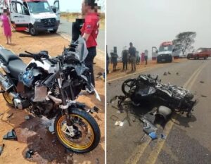 Policial militar aposentado morre após acidente entre motos em rodovia de MG - Foto: Divulgação/Polícia Militar Rodoviária