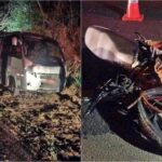 Motociclista morre após acidente com micro-ônibus em rodovia de MG - Foto: Divulgação/Corpo de Bombeiros