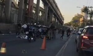 Motociclista morre atropelado por caminhão na Avenida Cristiano Machado, em BH - Foto: Reprodução/Redes Sociais