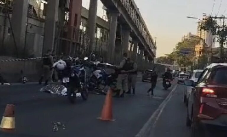 Motociclista morre atropelado por caminhão na Avenida Cristiano Machado, em BH - Foto: Reprodução/Redes Sociais