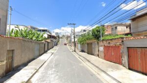 Crime aconteceu na Rua Antônio Maria de Freitas, em Contagem - Foto: Reprodução/Google Street View