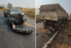 Grave acidente deixa duas mulheres mortas em rodovia de MG - Foto: Divulgação/Polícia Militar Rodoviária