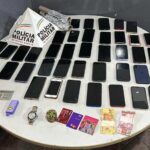 Celulares roubados? Saiba como consultar aparelhos recuperados em Minas - Foto: Divulgação/PMMG