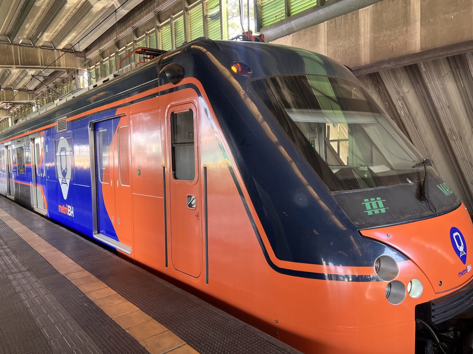 Metrô de BH amplia intervalo entre as viagens de trens a partir desta segunda-feira - Foto: Divulgação/Metrô BH