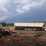 Engavetamento entre quatro veículos deixa dois mortos em rodovia de MG - Foto: Divulgação