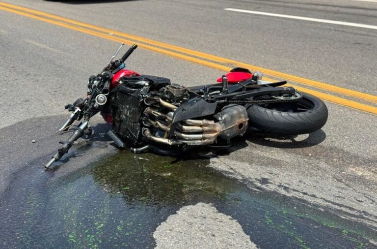 Dois motociclistas morrem em acidente na BR-116, em Muriaé - Foto: Divulgação/Rádio Muriaé