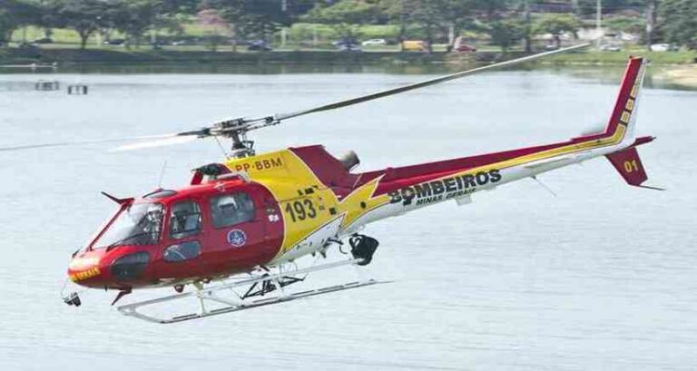 Seis militares morrem na queda de helicóptero dos Bombeiros em Ouro Preto - Foto: Divulgação/Corpo de Bombeiros