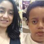 Polícia Civil investiga morte de mulher e filho autista em BH - Foto: Reprodução/Redes Sociais + Cartaz/Desaparecido PCMG