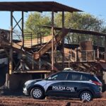 Operação policial combate sonegação fiscal de mineradoras irregulares em MG - Foto: Divulgação/PCMG