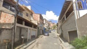 Homem é morto a tiros no bairro Jardim Felicidade, em BH - Foto: Reprodução/Google Street View