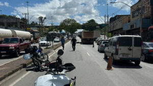 Motociclista morre em acidente na Avenida Cardeal Eugenio Pacelli, em BH - Foto: Divulgação/Transcon