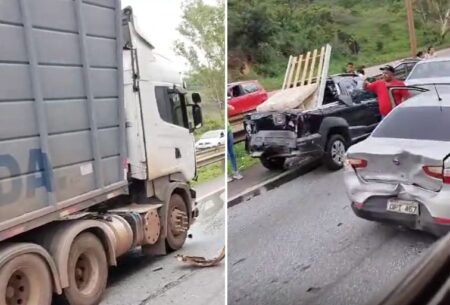 Acidentes na BR-040 complicam saída para o feriado de Proclamação da República - Foto: Reprodução/Redes Sociais