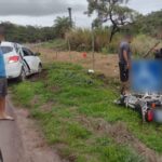 Motociclista morre em acidente com carro na BR-381, em Ravena - Foto: Reprodução/Redes Sociais