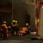 Fogão explode e morador tem 80% do corpo queimado no bairro Engenho Nogueira, em BH - Foto: Divulgação/Corpo de Bombeiros