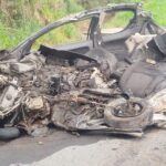 Acidente frontal deixa morto e feridos na BR-040, em Alfredo Vasconcelos - Foto: Reprodução/Redes Sociais